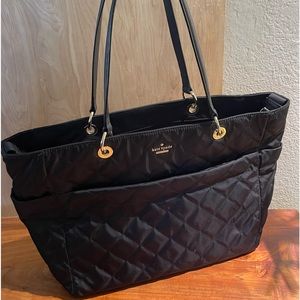 Kate Spade Quilted Diaper Bag | Gym Bag | Oversized Purse | School Bag